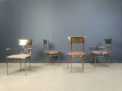 Vintage Dining Chairs by Belgo Chrom, Set of 4 - 1970s