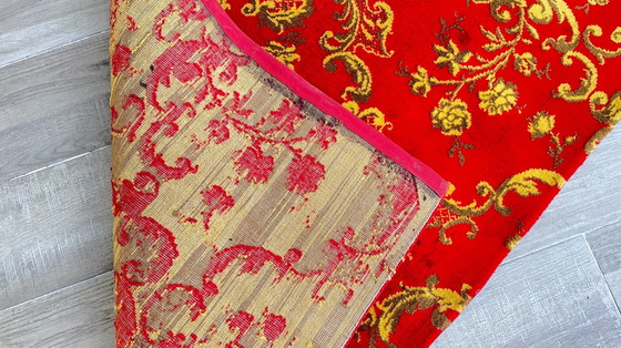 Image 1 of Tapis Vintage Façon Tapisserie 100% Laine - 142x89 cm