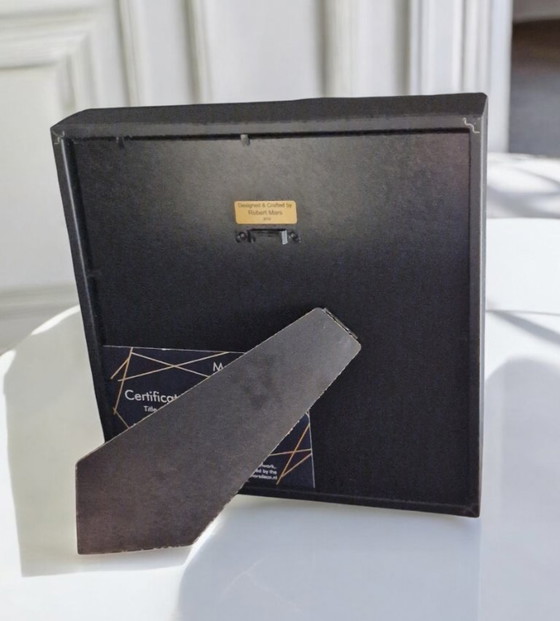 Image 1 of Emoticon erotico in oro placcato oro 23kt in una cornice in edizione limitata