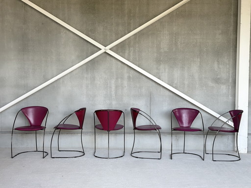 6x Arrbenchairs dining chairs