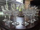 6 calici da vino vintage Luminarc (Cristal d'Arques), modello 'Barcelona'.