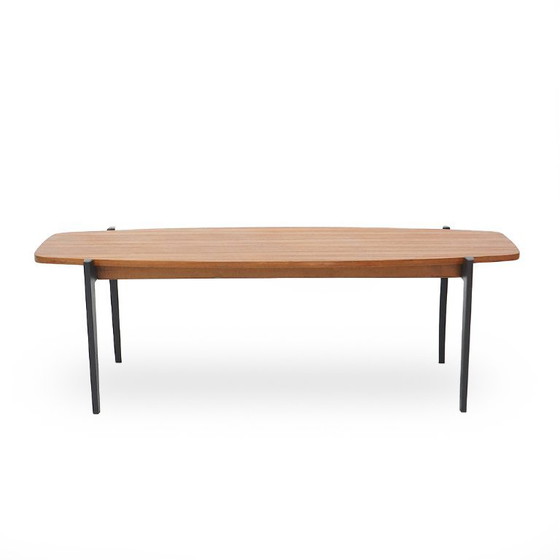 Image 1 of Tavolino rettangolare con piano in teak, 1960