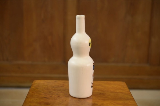Vase bouteille en céramique signé 1960's – Ceramic (photo 3 of 7)