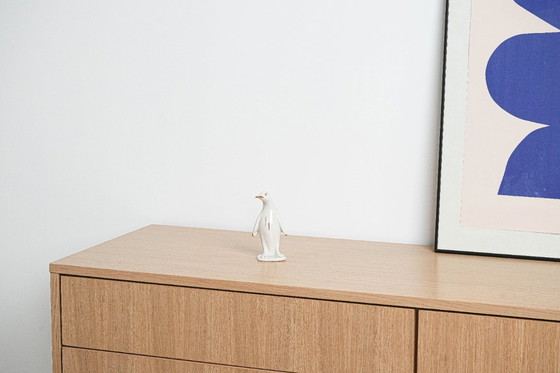 Image 1 of Porcelain penguin figurine, Italian design, 1970s, made in Italy