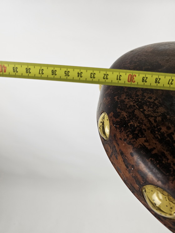 Image 1 of Lámpara colgante cobre y cristal ámbar de Nanny Still