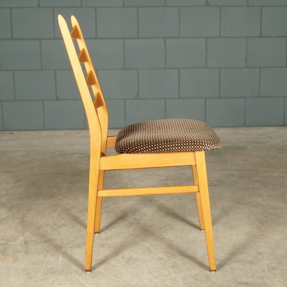 Vintage Eetkamerstoelen – Bähre Mignon Möbel – Jaren 60 – Textile (photo 5 of 18)