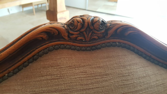 Image 1 of Divano Luigi XV 3 posti + 2 poltrone