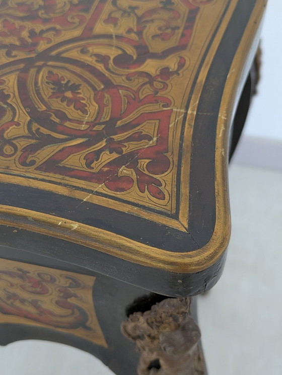 Image 1 of Tavolino NAPOLEONE III - BOULLE