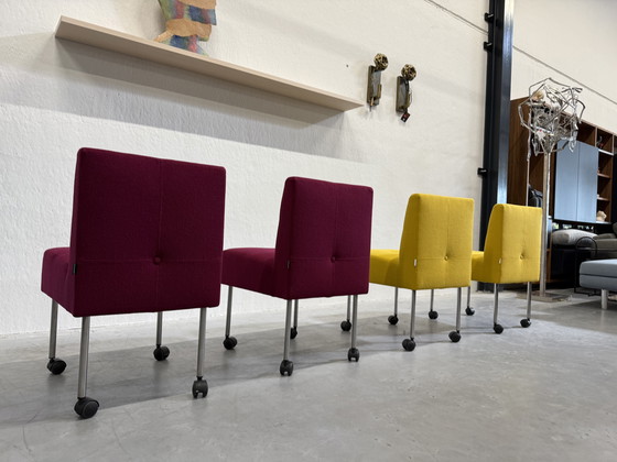 Image 1 of 4 Gelderland 7714 Button Fabric Design Chair