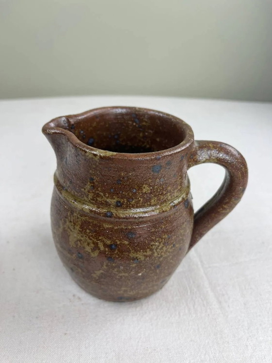 Jarra de leche de piedra pirita – Vasos y jarras, Porcelain, Brutalist (photo 2 of 8)