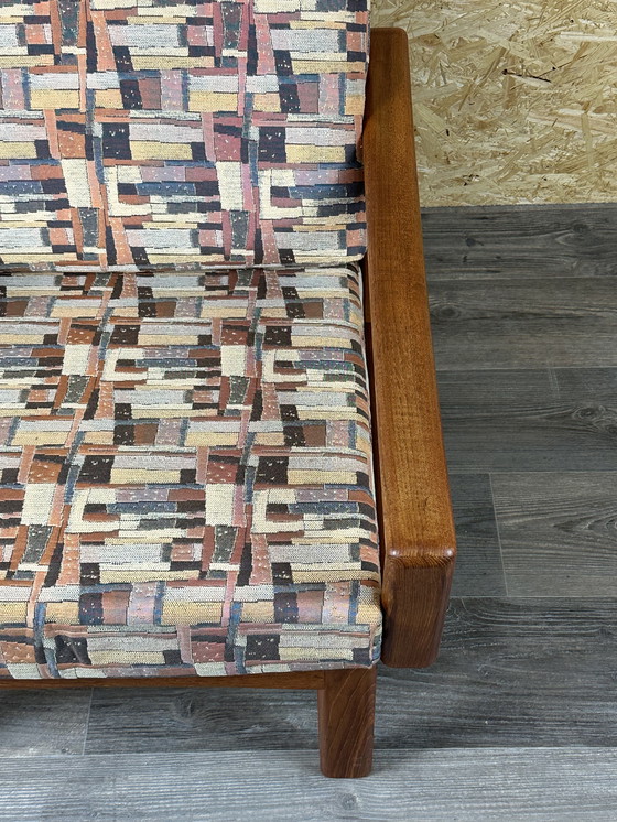 Image 1 of 60s 70s teak armchair Easy Chair by Glostrup Møbelfabrik Denmark Design