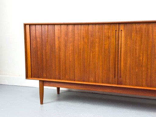Danish teak sideboard by Johannes Aasbjerg, 1960s