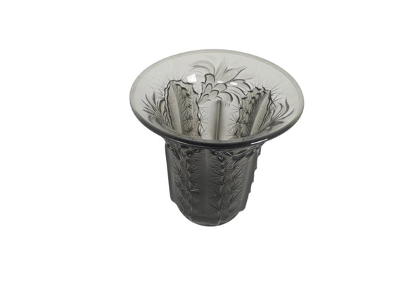 Image 1 of Art Deco - Scailmont - Henri Heemskerk - pressed glass - Belgium - 1930s