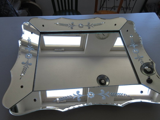 Image 1 of Venetiaanse spiegel jaren '50