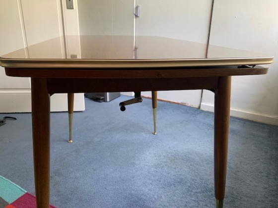 Image 1 of Fifties Rockabilly height-adjustable dining table