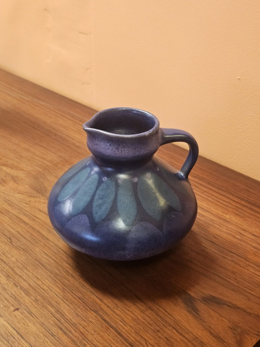 Vintage Ceramic Ear Vase Purple Green – vazen (photo 2 of 6)
