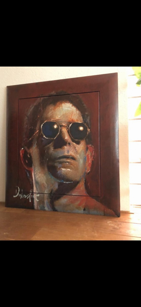 Lou Reed Porträt Gemälde - Donkersloot – Gemälde & Zeichnungen, Canvas, Wood (photo 4 of 6)