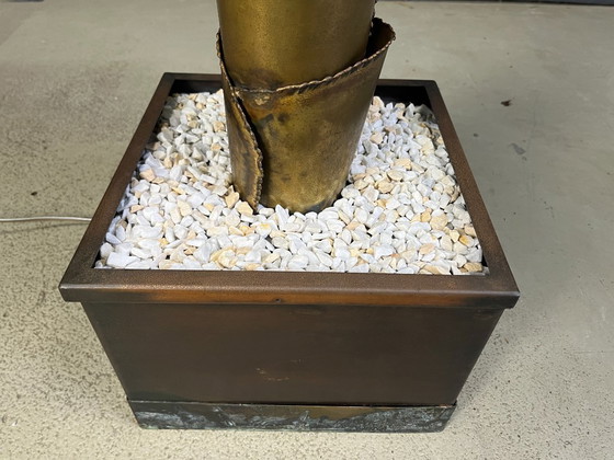 Image 1 of Lampada da terra a forma di palma Maison Jansen, anni '70