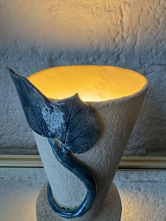 Image 1 of Lampada vintage in ceramica fatta a mano