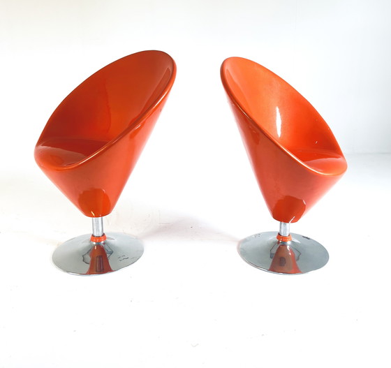 Image 1 of Ensemble de 2 fauteuils design vintage '80s