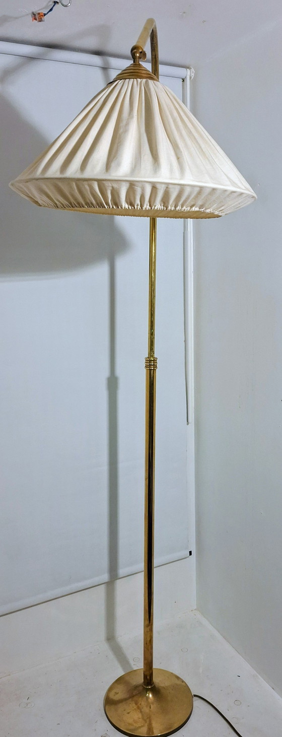 Image 1 of Lampada da terra in ottone stile anni '30