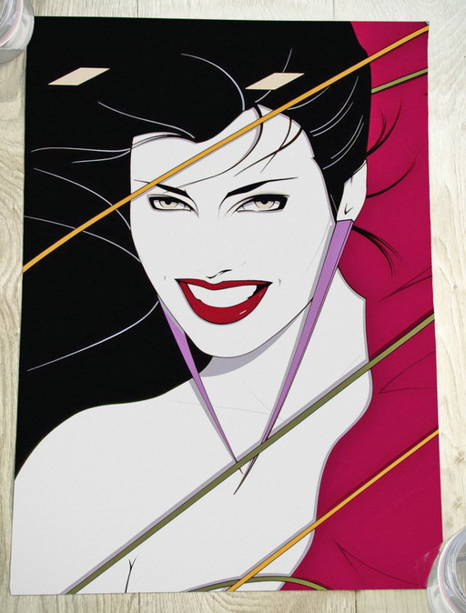 Patrick Nagel - Rio Pop Duran Duran Muziek Art Affiche