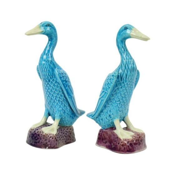 Image 1 of Koppel Chinese Eenden Porselein