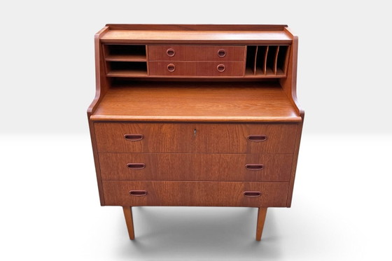 Gunnar Nielsen Tibergaard Secretary Desk – Danish Mid-Century Design – Wood (photo 8 of 15)
