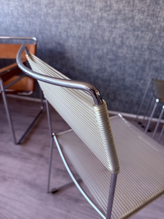 Image 1 of 4x Spaghettistoelen van Giandomenico Belotti voor Alias, ca.80s