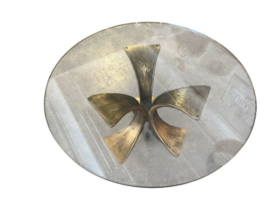 Image 1 of Tavolino da caffè in bronzo di Luciano Frigerio