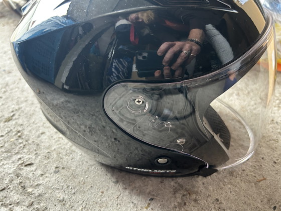 Casco jet MT Helmets nero, taglia L (59-60) – Regali, Textile (photo 5 of 8)