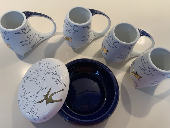 Image 1 of Mokkenset élégant avec bonbonnière de Corry Ammerlaan