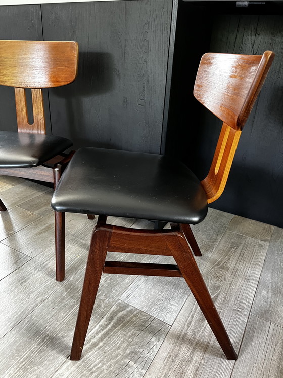 Image 1 of 2 pieces of original vintage chairs