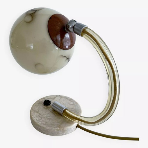 Art Deco Glass Table Lamp