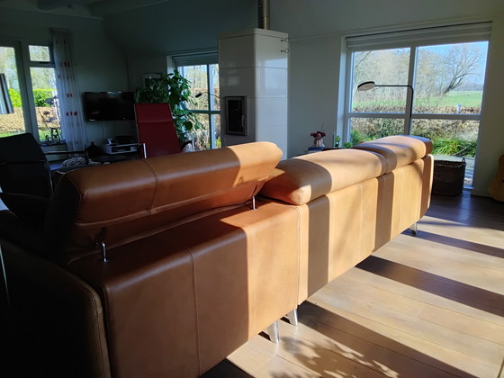 Image 1 of Goed onderhouden leren bank