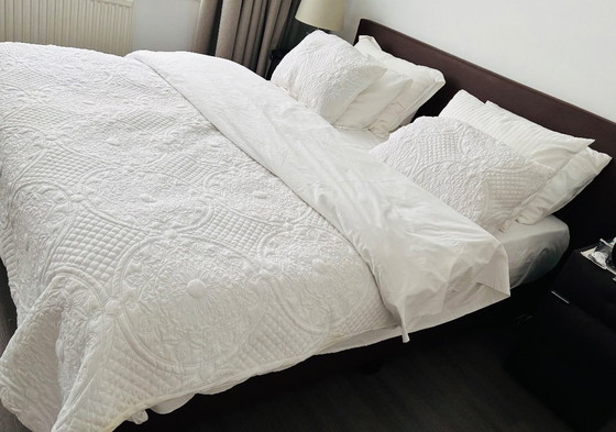 Image 1 of Luxurious 180x210 Bed and 2 Mattresses + Hotel Quality Topper