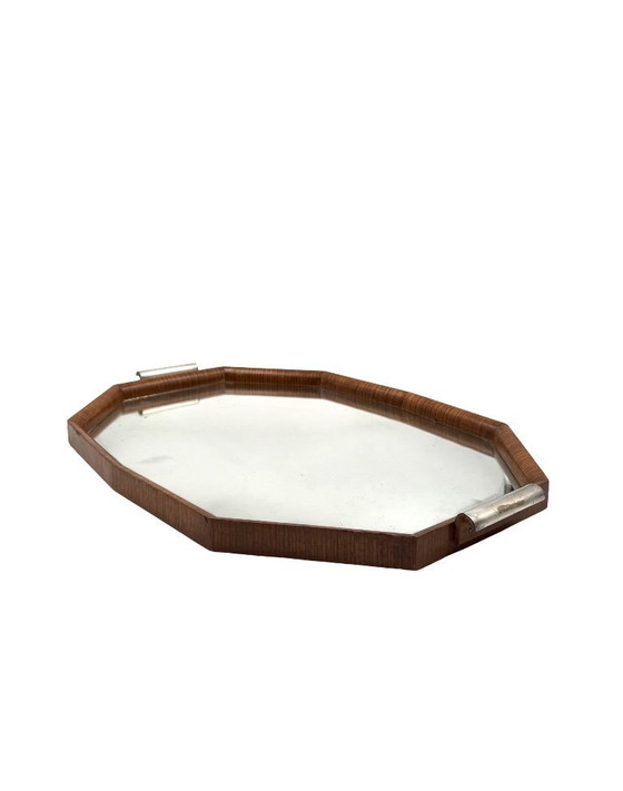 Image 1 of Grande vassoio a specchio moderno, Brasile anni '60