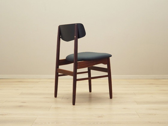 Image 1 of Set van vier teakhouten stoelen, Deens ontwerp, jaren 1960, productie: Denemarken