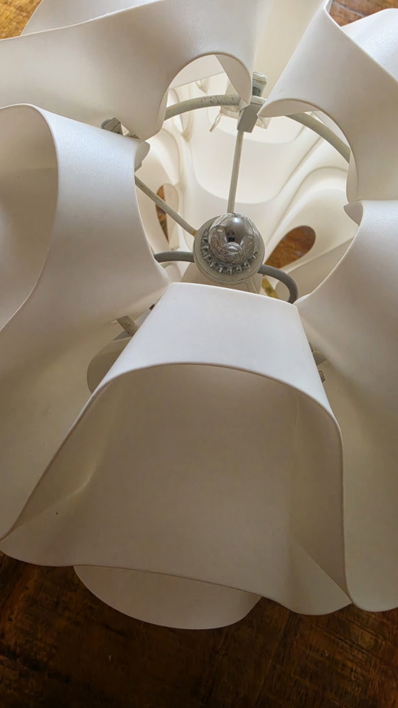 Image 1 of Lampada da tavolo di design Paul Neuhaus | Lampada dal design scultoreo | Bianca