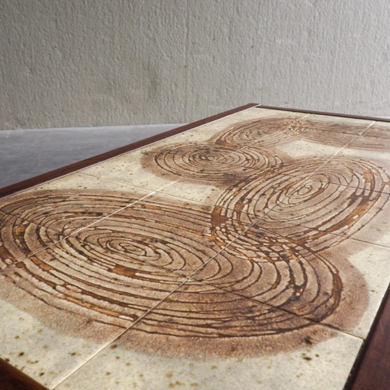 Couchtisch mit Fliesen im Mid-Century-Stil von Jean D’Asti – Jean D'Asti, Couchtische, Wood (photo 12 of 12)