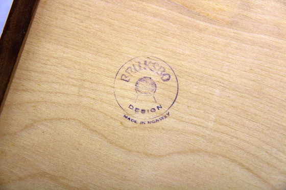 Panca Krobo in Teak di Torbjørn Afdal per Bruksbo, Norvegia, 1960, Panche, Scandinavian (foto 10 di 11)