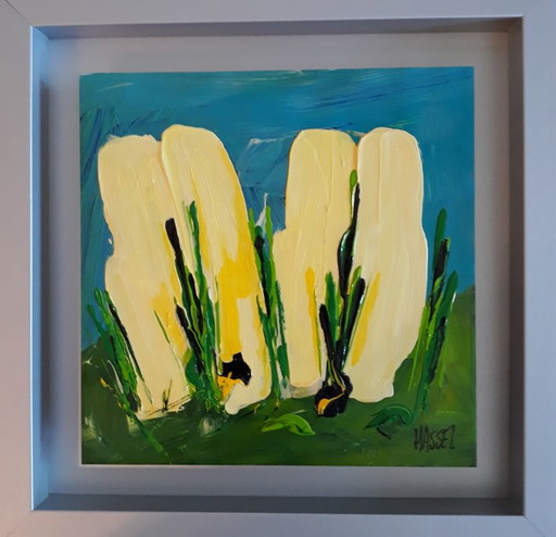 Ad van Hassel - Tulipani - Pittura