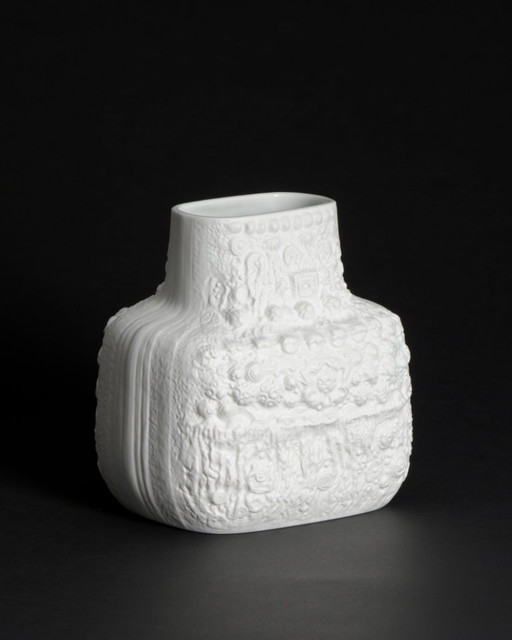 Martin Freyer AZU Bisque Porcelain Vase for Rosenthal, 1970s – vazen (photo 2 of 10)
