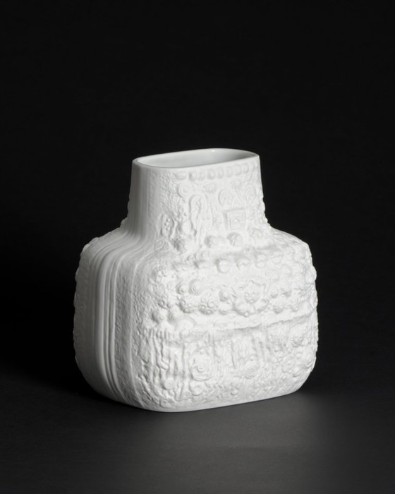 Martin Freyer AZU Bisque Porcelain Vase for Rosenthal, 1970s (photo 2 of 10)