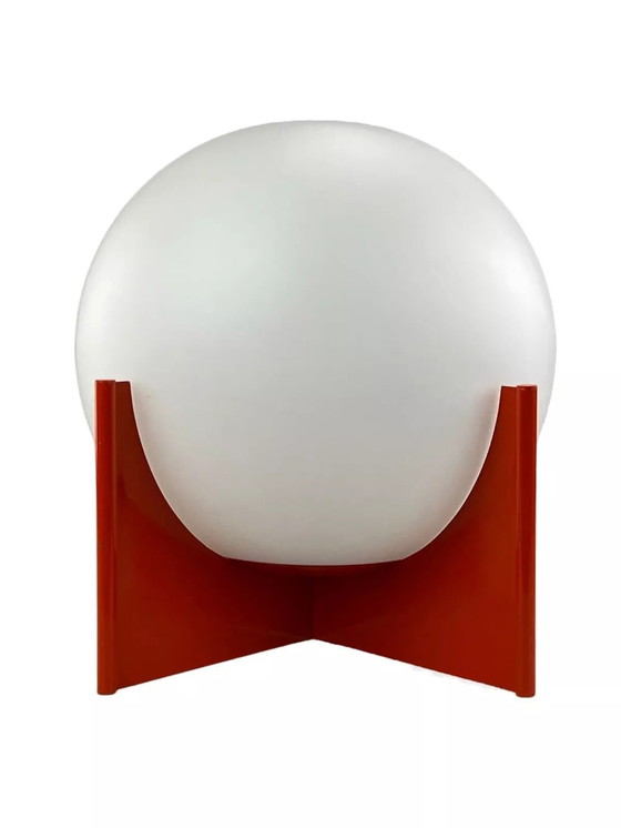 Image 1 of 60s 70s ball lamp lamp lamp lamp table lamp space age design glass metal