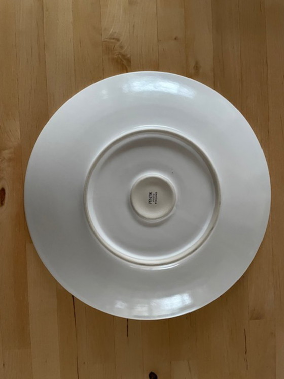 Image 1 of Große weiße Servierschüssel des finnischen Designers Pentik