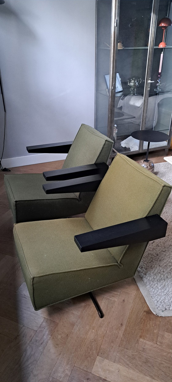 Image 1 of Set spectrumstoelen van Gerrit Rietveld