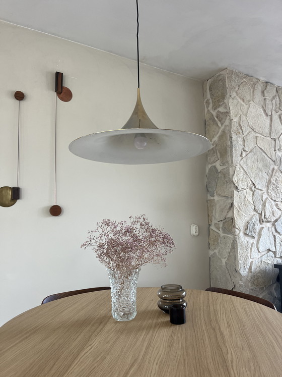 Image 1 of Vintage Fog & Mørup Semi pendant (60cm)  brass version