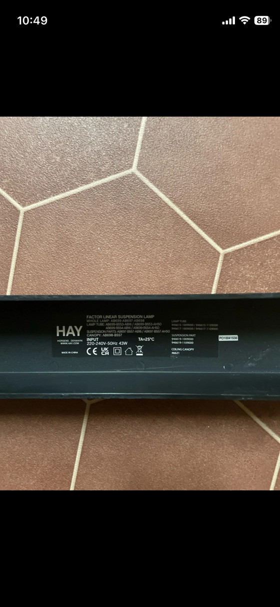 Image 1 of Suspension HAY Factor Linear