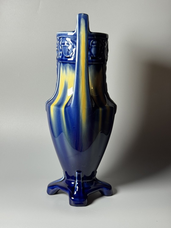 Image 1 of Art Deco Vase – Fives-Lille Earthenware Factory – De Bruyn Factory, c. 1930
